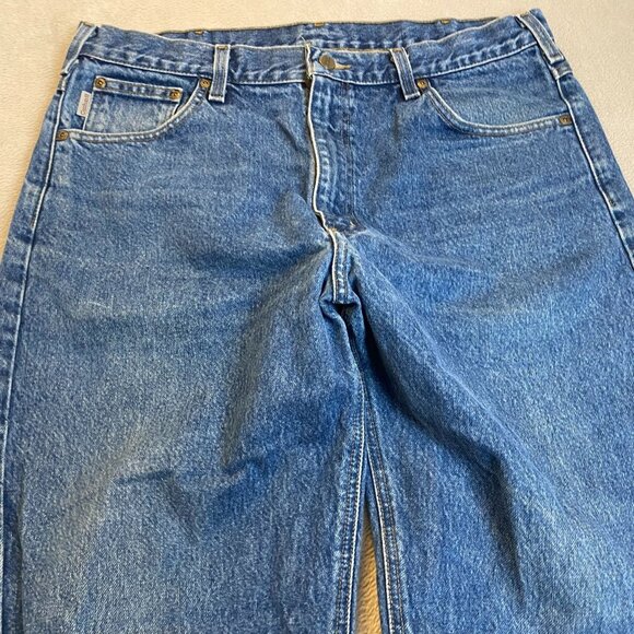 Carhartt Men's B17 DST Jeans Size 38x32 Vintage from December 2004 - Picture 7 of 16